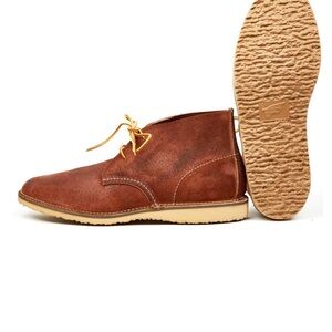 3326 Red Maple Muleskinner Roughout Weekender Chukka Red Wings 12 D